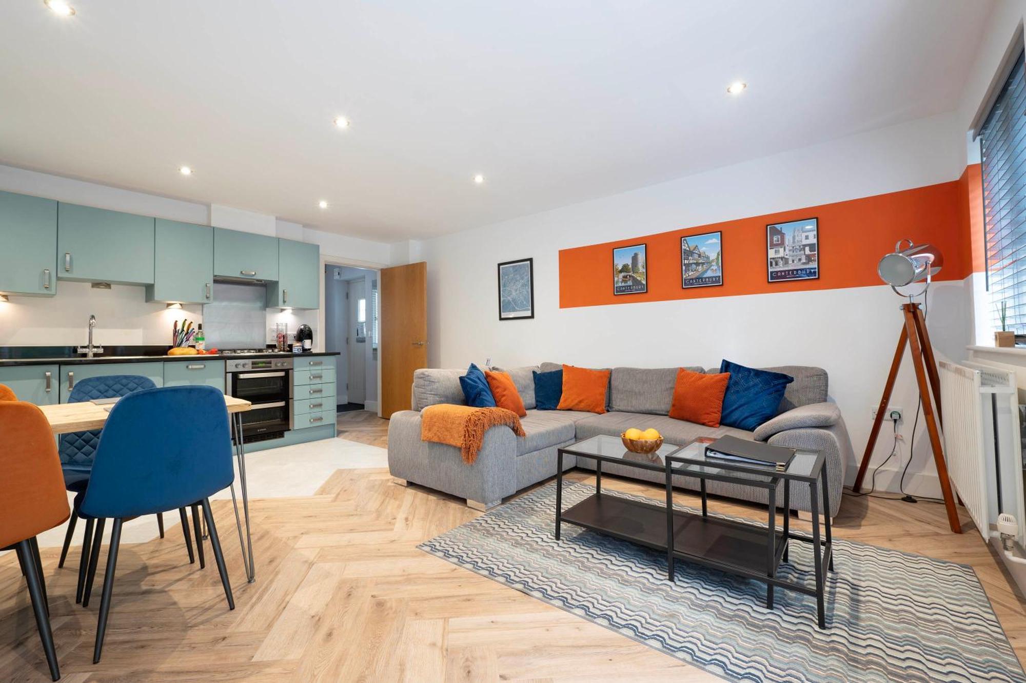 The Chaucer - Modern 3 Bed Home With Parking Close To City Centre Canterbury Luaran gambar